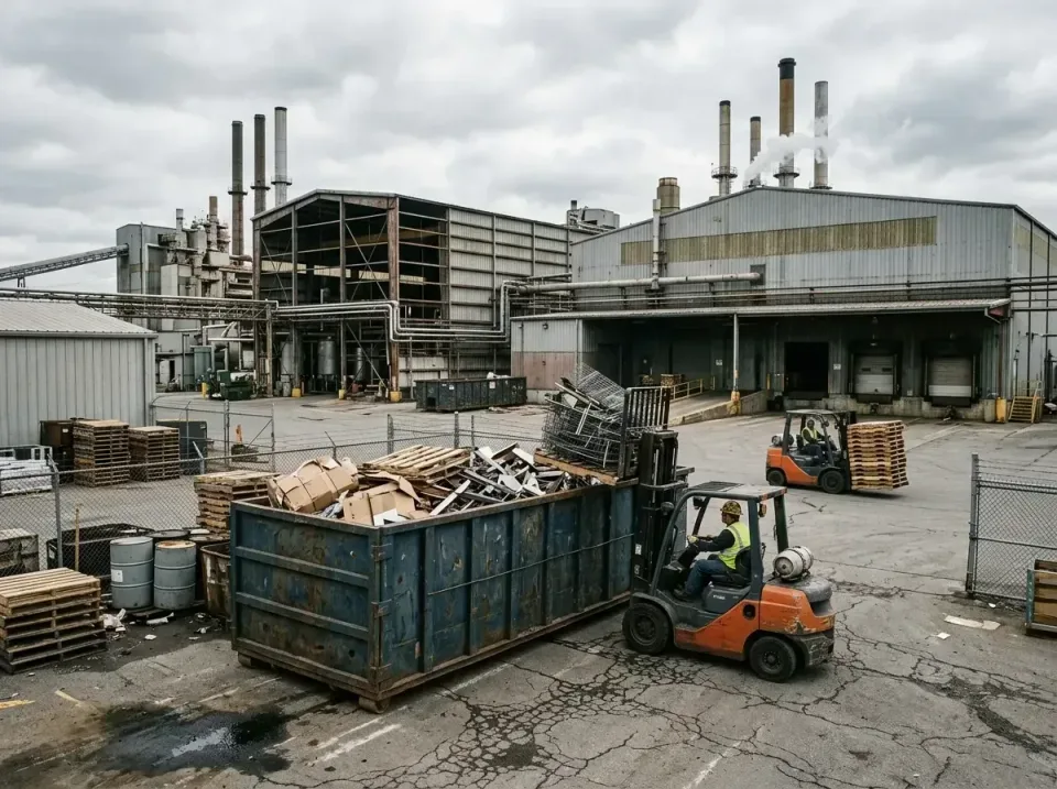 industrial-factory-scrap-conta-003 — frequently asked questions, Cheap Roll-off Dumpster Rentals in Huntingburg, IN
